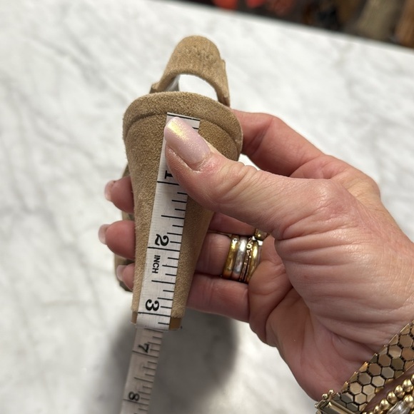 Eric Michael Tan Suede Peru Sandal Size 37 - Picture 8 of 8